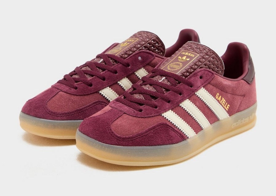 adidas Gazelle — як носити? Ідеї для образів adidas Gazelle chervoni